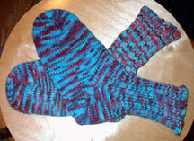 Finished Kool-Aid Socks