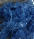 wool dyed with indigo