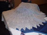 SOAR - Margaret Stove circular lace shawl
