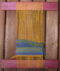 Unspun Silk Tapestry